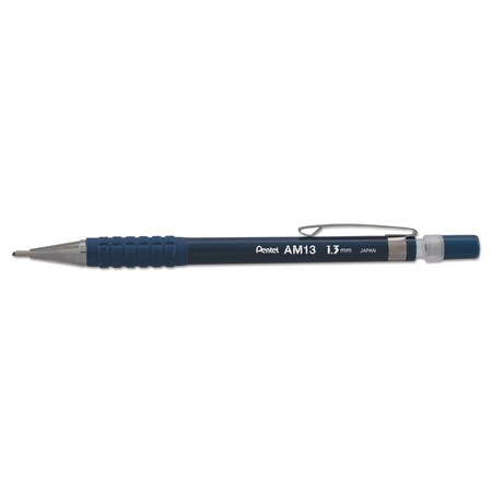 Pentel Sharp Mechanical Pencil, HB, No.2, 1.3 mm, Blue Barrel AM13C